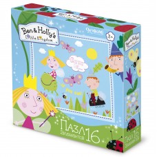 Пазлы 16 эл. Ben & Holly.Пазл 16А 