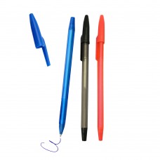 Набор ручек шариковых 3 цв, 0.5 мм (синий, черный, красный) 814-3 J.Otten 