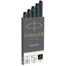 Картридж с черными чернилами для перьевых ручек Parker, Cartridge Quink Z11 (цена за шт) 691263 (1950382) Parker 