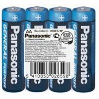 Батарейка R3 Panasonic Gen.Purpose (BLUE) б/б 4хS (цена за спайку 4 шт) 00000283 