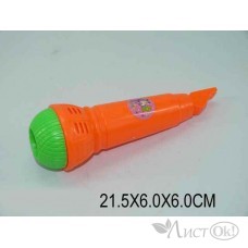 Микрофон 21.5см в пакете 1023-8 КНР 