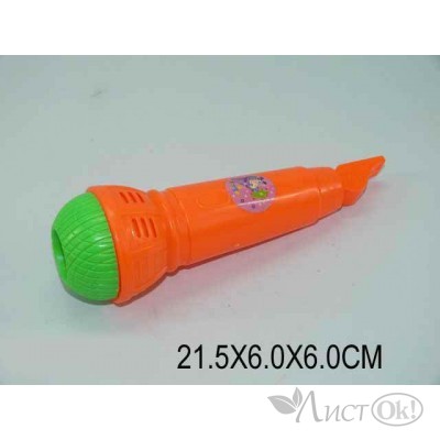 Микрофон 21.5см в пакете 1023-8 КНР 