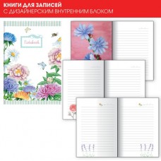 Книга для записей А6+ (105x148), 80л. 80г/м2, ...