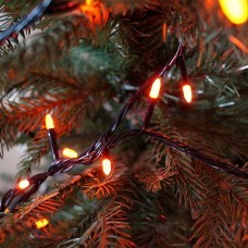 Гирлянда эл.Точечная ,черный.провод, 140 красных ламп., 10 м., LED 2528-3 