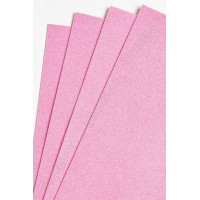 Фоамиран глиттерный лист А4 2мм перламутровый розовый №004 807-124 