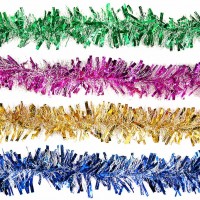 Мишура новогодняя d-9 см, дл-2м, 