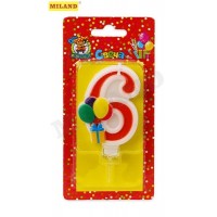 Свеча на торт на торт 