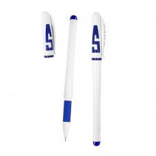 Ручка гелевая 0.6 мм синяя EASY, резин.грип, цвет корпуса в ассорти 777 