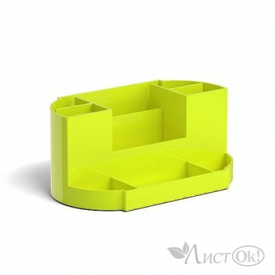 Подставка для канцелярских принадлежностей Victoria, Neon Solid, желтый (б/наполнения) 51487 ERICH KRAUSE 