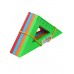 Треугольник 45°х7см цветное ассорти Л-6201 Проф-Пресс 