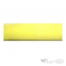 Бумага гофрированная Желтый лимонный 50*250см. ВТ-142 INTELLIGENT 