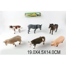 Набор фигурок Домашние животные, в пакете 666E-61 Tongde 