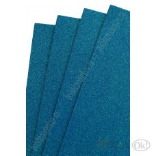 Фоамиран глиттерный лист А4 2мм перламутровый синий №010 807-94 