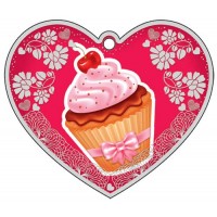 Валентинка Сердечко одинарное Для тебя, 45х75 мм М-13462 Сфера 