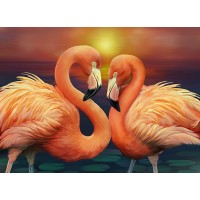 Картина по номерам А4 в конверте 