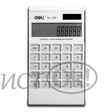 Калькулятор 12 разр. 180х110х15 белый 1256 DELI 