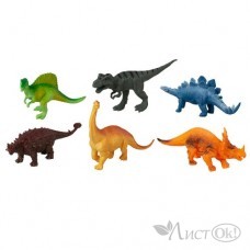 Набор динозавров 6шт. в пакете K165 Tongde 