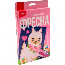 Фреска.Картина из песка 