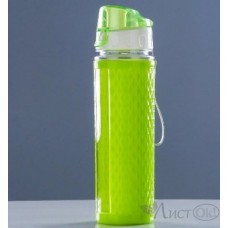 Бутылка для воды 600 мл, 24*6.5 см, микс 2522897 КНР 