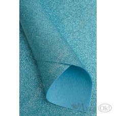 Фетр с блестками Лист А4 2мм, голубой №009 812-164 