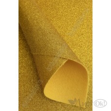 Фетр с блестками Лист А4 2мм, золото №013 812-170 