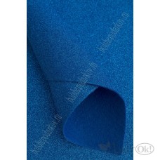 Фетр с блестками Лист А4 2мм, синий №008 812-291 