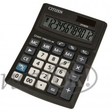 Калькулятор настольный 12-разр. 137*102*31мм, черный CMB1201BK CITIZEN 