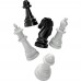 Шахматы в пласт.коробке (мал, сер) 03887 Десятое королевство 