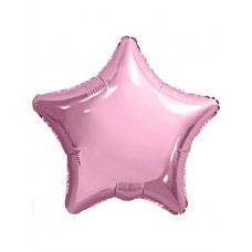Шарик возд. фольга Agura Звезда Нежно-розовый (19д, 48см) 757482 Миленд 