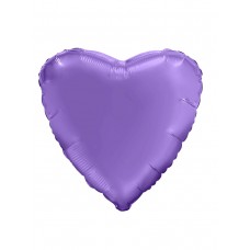 Шарик возд. фольга Agura Сердце Пурпурный Мистик (19 д,46 см) 758205 Миленд 