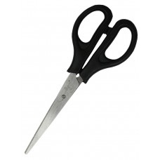 Ножницы 16 см, сталь. лезв., ручки пластик, TM