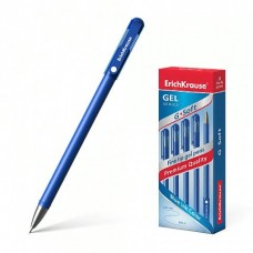 Ручка гелевая 0.38 мм синяя 