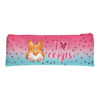 Пенал-косметичка 1 отделение, ткань 19*7 Corgi Love К-2/215177 Кокос Пенал-косметичка 1 отделение, ткань 19*7 Corgi Love К-2/215177 Кокос