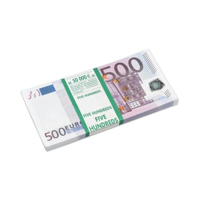 Игровой набор Шуточные деньги. 500 евро (цена за 1 пачку) 9-50-0009 Миленд 
