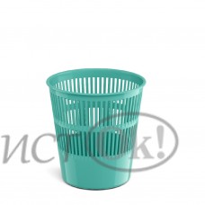 Корзина для бумаг сетчатая пластиковая Pastel Mint, 9л, мятная 55929 ERICH KRAUSE 