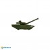 Машинка инерц. металл. свет, звук. Армата танк Т-14 Армия России, 12см ARMATA-12SL-AR ТехноПарк 