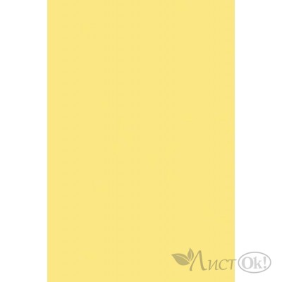 Бумага цветная А4, 10л. 1цв. тонированная ПЭТ Желтый С3036-02 Апплика 