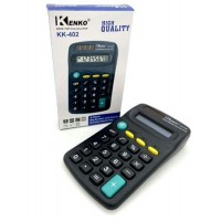 Калькулятор карманный, 8-разрядный, 11х6х1.5см, черный, в коробке KK-402, CN-9 