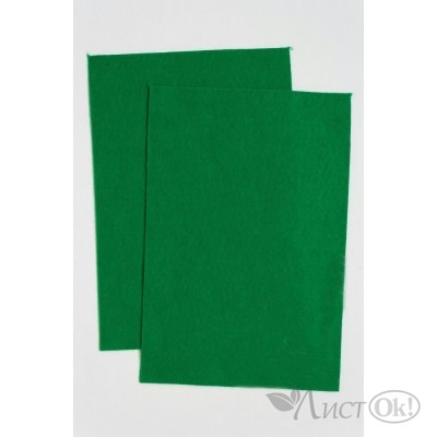 Фетр мягкий Лист А4 1мм, зеленый №122 812-263 