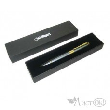 Ручка подарочная 0.7мм, серый корп с ...