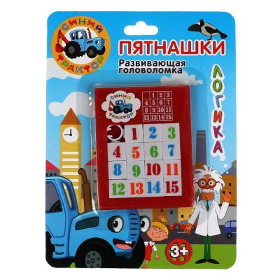 Игра логическая пятнашки 