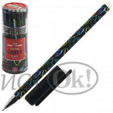 Ручка гелевая 0.5 мм синяя пиши-стирай, игольч. 