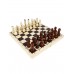 Шахматы обиходные, лакированные с доской 290х145 мм ИН-7520 Рыжий кот 