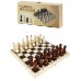 Шахматы обиходные, лакированные с доской 290х145 мм ИН-7520 Рыжий кот 