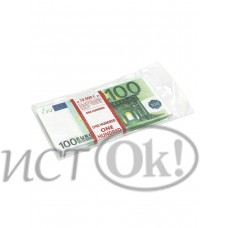 Пачка купюр. 100 евро (цена за 1 пачку) европодвес 9-51-0013 Миленд 