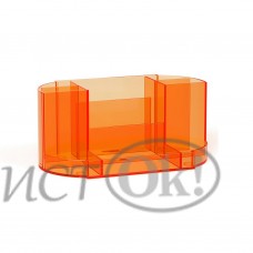 Подставка для канцелярских принадлежностей Victoria, Neon, оранжевая 52878 ERICH KRAUSE 