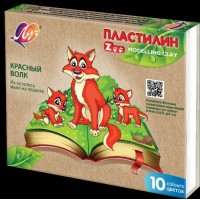 Пластилин 10цв. 150г. 