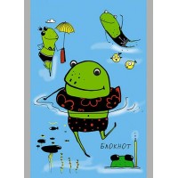 Блокнот А6 32л кл. 