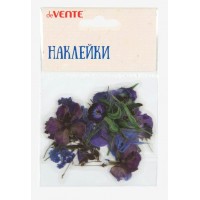 Наклейки Violet flowers ПВХ асс. пакет 8002223 deVente 