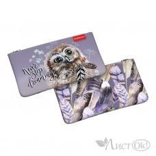 Пенал-косметичка 220x120мм Dreamy Owl 54606 ERICH KRAUSE 